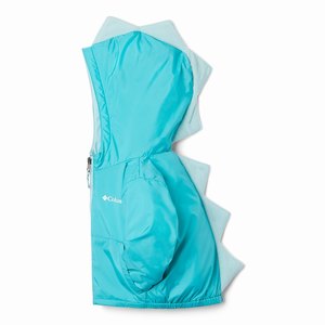 Columbia Kitterwibbit™ Hooded Skinna Lined Jacka Pojkar Blå (JGRMO2386)